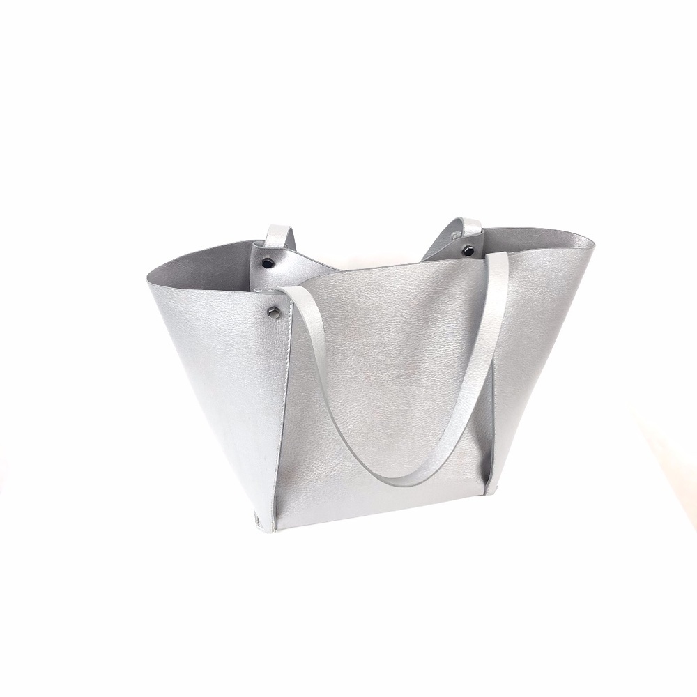 Neiman Marcus Silver Tote